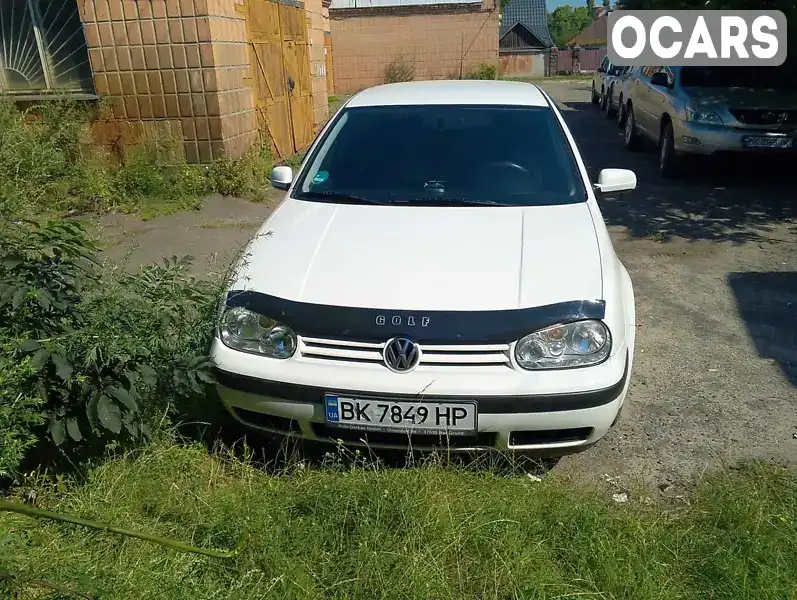 Хетчбек Volkswagen Golf 1998 1.4 л. Ручна / Механіка обл. Рівненська, Володимирець - Фото 1/9