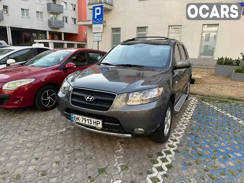 Позашляховик / Кросовер Hyundai Santa FE 2007 2.19 л. Автомат обл. Рівненська, Вараш (Кузнецовськ) - Фото 1/9