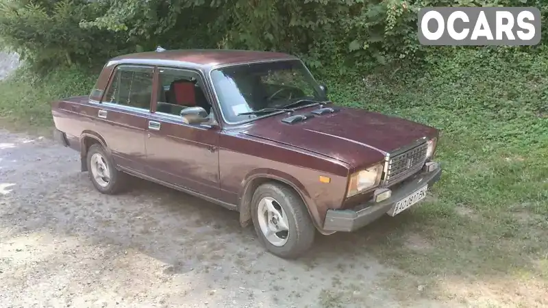 Седан ВАЗ / Lada 2107 2005 1.45 л. Ручна / Механіка обл. Закарпатська, Ужгород - Фото 1/8