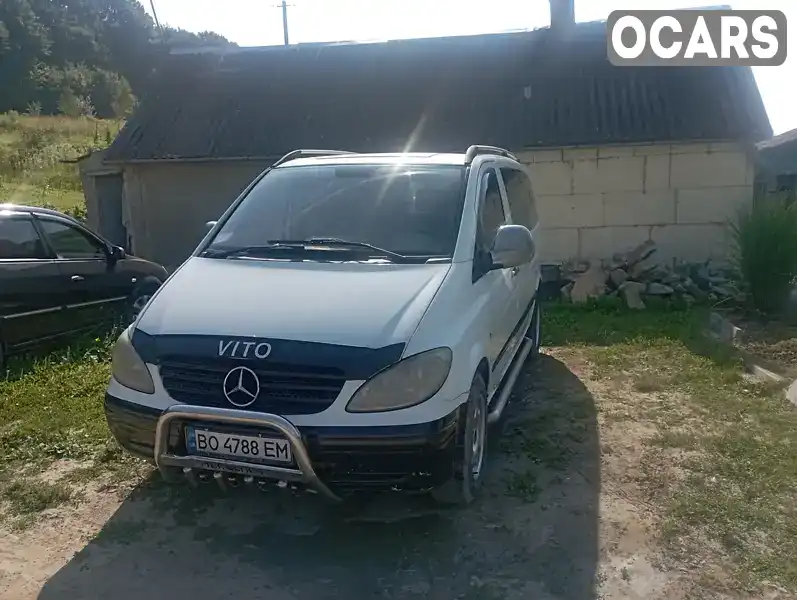 Мінівен Mercedes-Benz Vito 2008 2.15 л. Ручна / Механіка обл. Тернопільська, Бережани - Фото 1/8