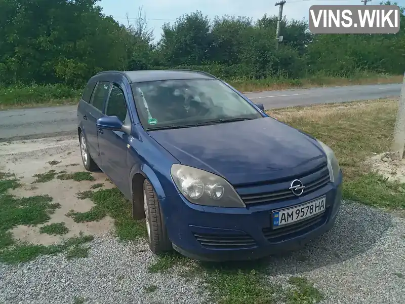 Універсал Opel Astra 2005 1.6 л. Ручна / Механіка обл. Житомирська, Бердичів - Фото 1/18