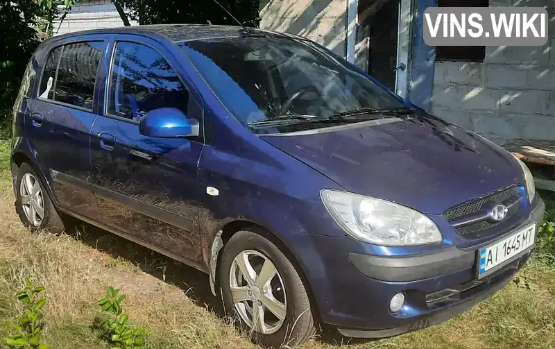 Хетчбек Hyundai Getz 2008 1.4 л. Автомат обл. Київська, Київ - Фото 1/16