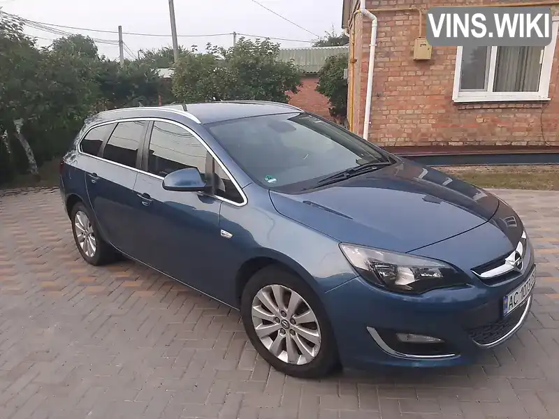 W0LPE8EN9E8042080 Opel Astra 2014 Универсал 1.96 л. Фото 1