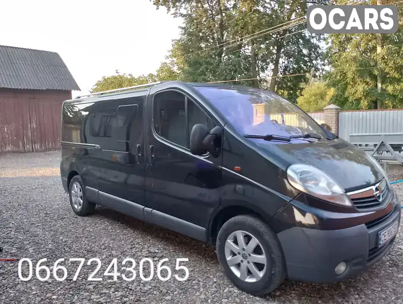 Мінівен Opel Vivaro 2011 2.02 л. Ручна / Механіка обл. Чернівецька, Новоселиця - Фото 1/7