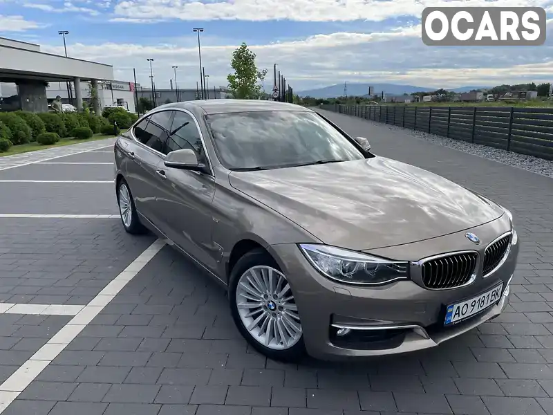 Ліфтбек BMW 3 Series GT 2015 2 л. Автомат обл. Закарпатська, Мукачево - Фото 1/21