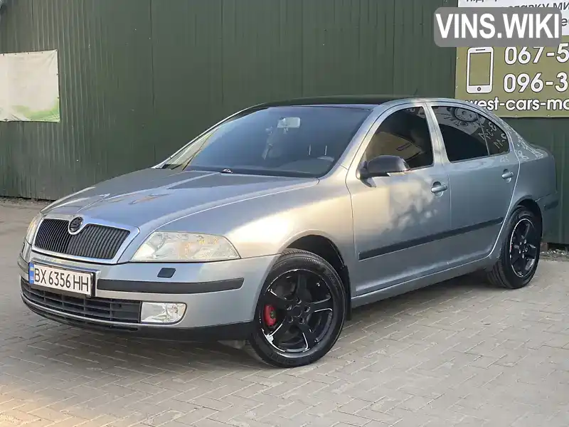 Лифтбек Skoda Octavia 2005 1.6 л. Ручная / Механика обл. Хмельницкая, Хмельницкий - Фото 1/21