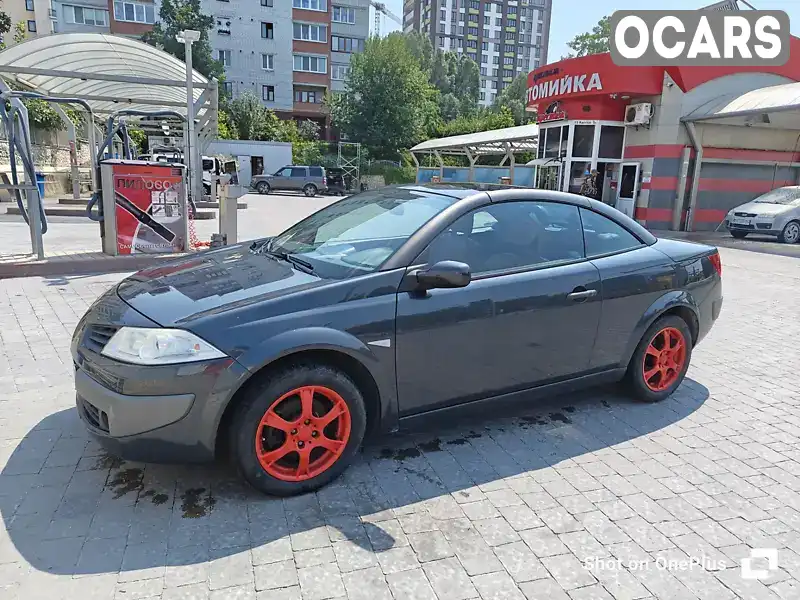 Кабріолет Renault Megane 2007 2 л. Ручна / Механіка обл. Тернопільська, Тернопіль - Фото 1/10