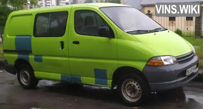 Внедорожник / Кроссовер Toyota Hiace 1999 2.45 л. Ручная / Механика обл. Львовская, Львов - Фото 1/4