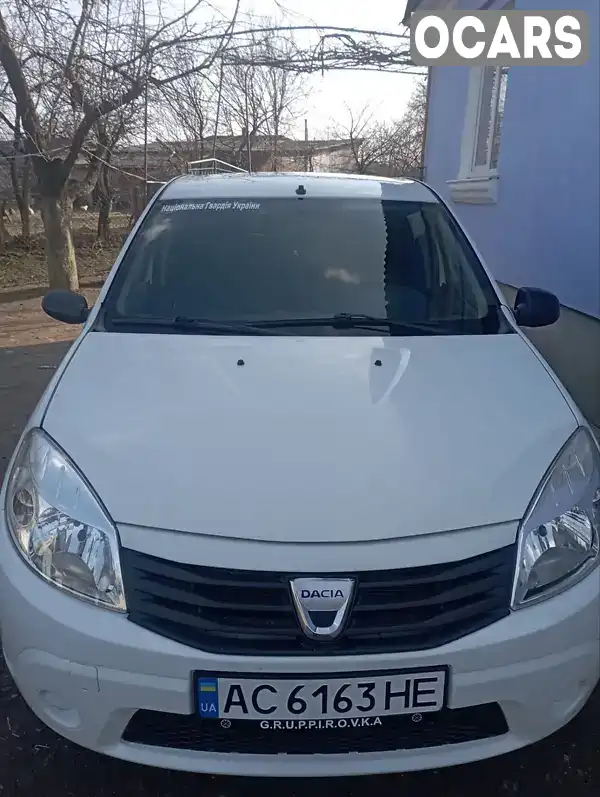 Хетчбек Dacia Sandero 2008 1.4 л. Ручна / Механіка обл. Львівська, Золочів - Фото 1/12