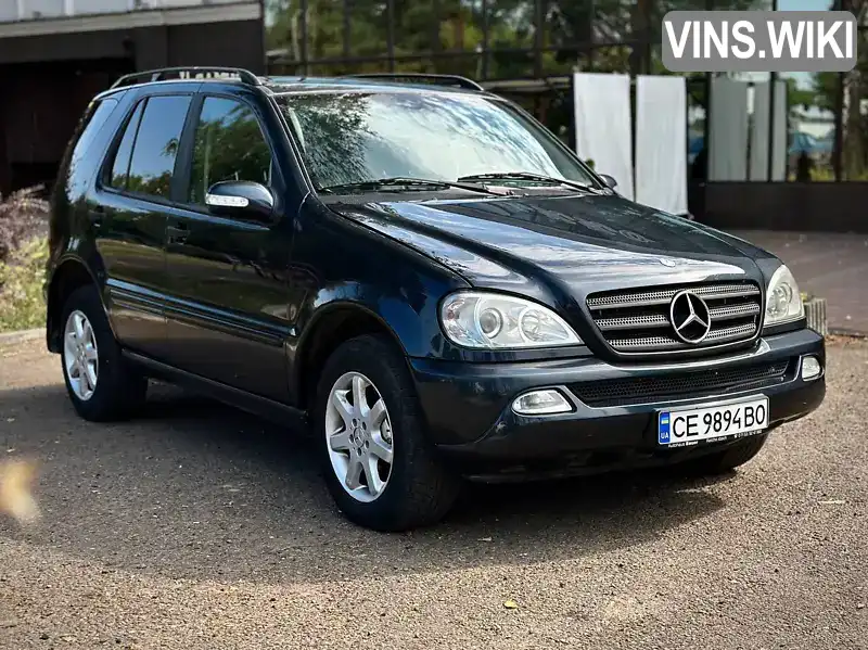 Позашляховик / Кросовер Mercedes-Benz M-Class 2004 2.7 л. Автомат обл. Чернівецька, Чернівці - Фото 1/13