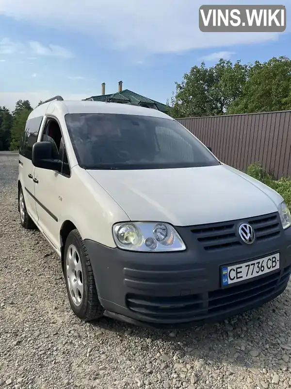 Мінівен Volkswagen Caddy 2007 1.9 л. Автомат обл. Чернівецька, Сторожинець - Фото 1/21