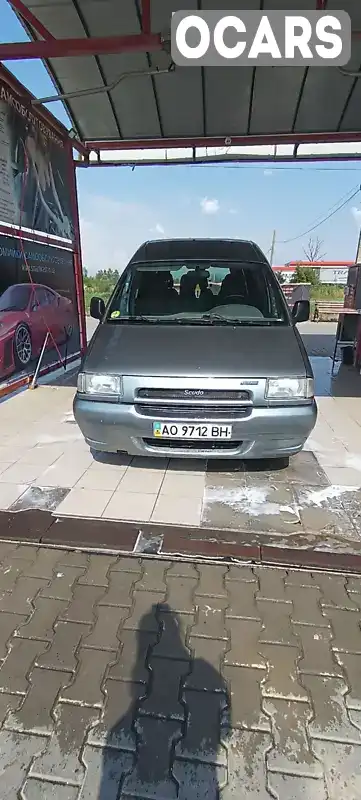 Мінівен Fiat Scudo 2002 1.87 л. Ручна / Механіка обл. Закарпатська, Виноградів - Фото 1/7