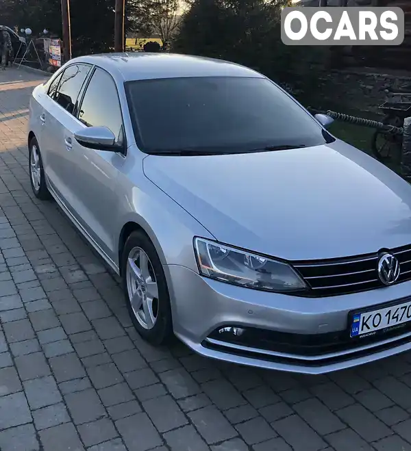 Седан Volkswagen Jetta 2016 1.6 л. Автомат обл. Закарпатська, Мукачево - Фото 1/8