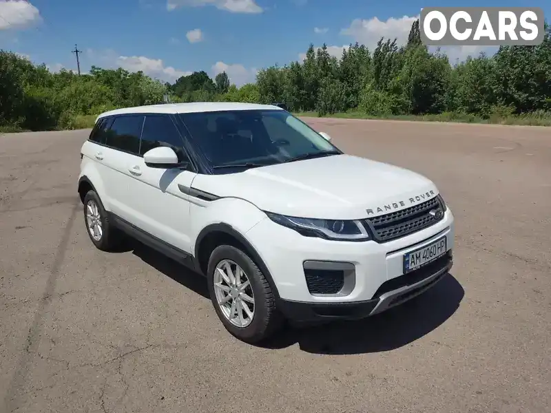 Позашляховик / Кросовер Land Rover Range Rover Evoque 2017 2 л. Ручна / Механіка обл. Житомирська, Бердичів - Фото 1/21