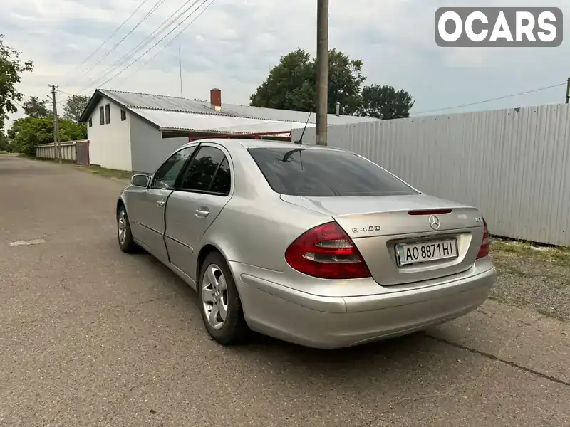 Седан Mercedes-Benz E-Class 2004 2.15 л. Автомат обл. Закарпатська, Ужгород - Фото 1/3