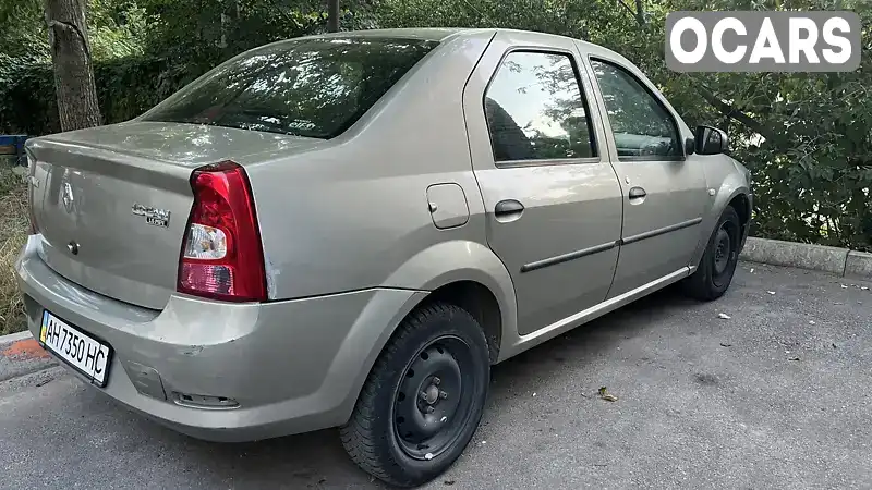 Седан Renault Logan 2010 1.6 л. Ручна / Механіка обл. Кіровоградська, Кропивницький (Кіровоград) - Фото 1/21