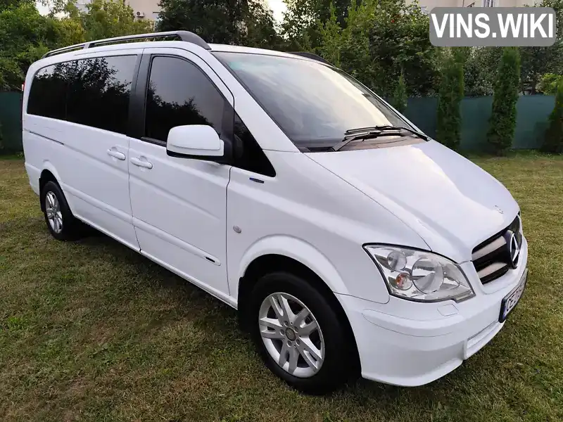 Мінівен Mercedes-Benz Vito 2012 2.14 л. Типтронік обл. Чернівецька, Кіцмань - Фото 1/21