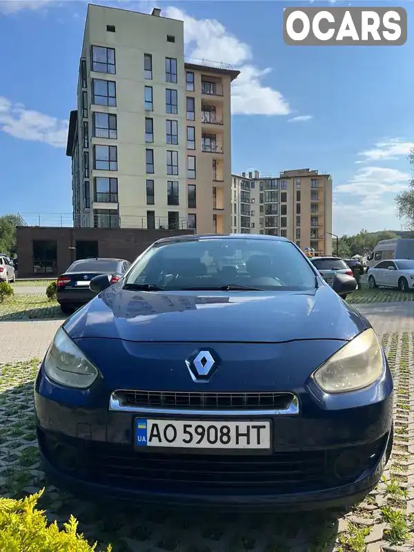 Седан Renault Fluence 2010 1.6 л. Ручна / Механіка обл. Закарпатська, Свалява - Фото 1/10