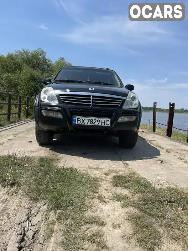 Позашляховик / Кросовер SsangYong Rexton 2006 2.7 л. Автомат обл. Хмельницька, location.city.chornyi_ostriv - Фото 1/21