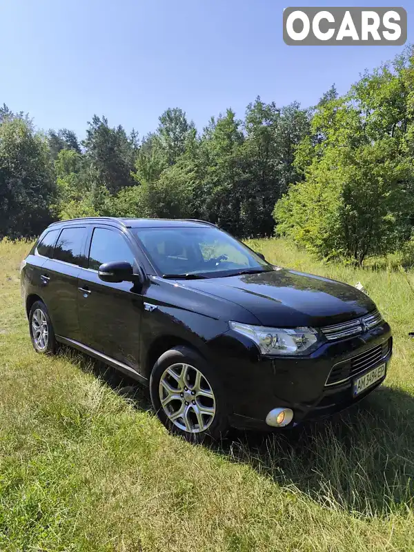 Позашляховик / Кросовер Mitsubishi Outlander 2013 2 л. Автомат обл. Житомирська, Звягель - Фото 1/9