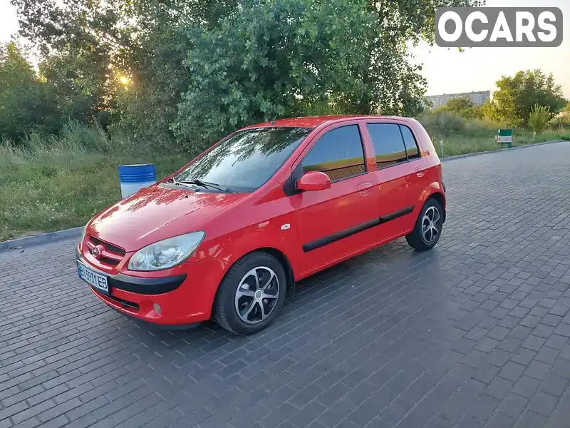 Хетчбек Hyundai Getz 2008 1.4 л. Автомат обл. Полтавська, Кременчук - Фото 1/19