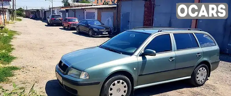 Универсал Skoda Octavia 2003 1.6 л. Ручная / Механика обл. Черкасская, Смела - Фото 1/9