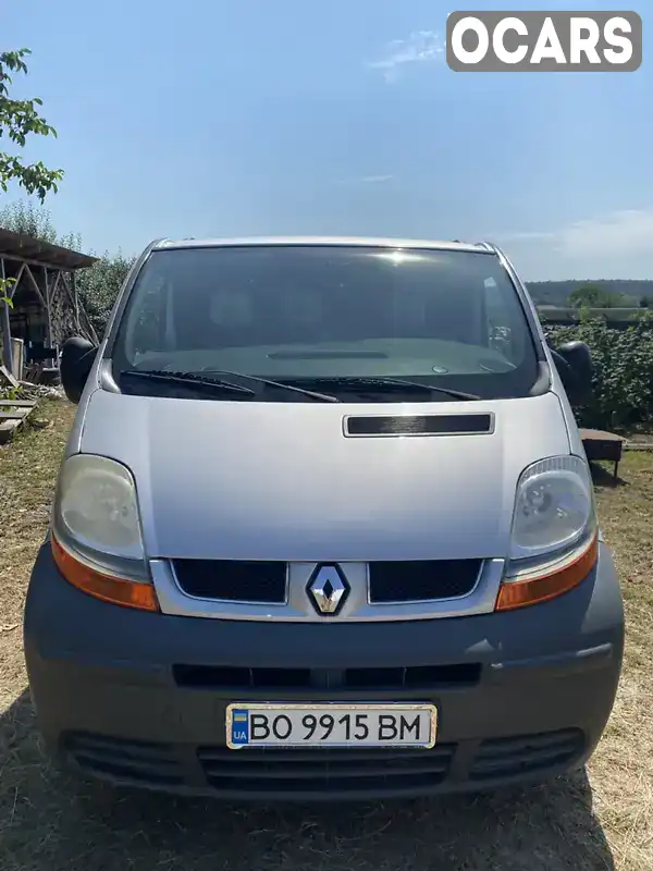 Мінівен Renault Trafic 2004 1.9 л. Ручна / Механіка обл. Тернопільська, Борщів - Фото 1/21