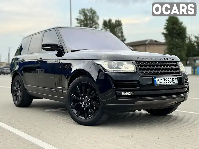 Позашляховик / Кросовер Land Rover Range Rover 2017 3 л. Автомат обл. Тернопільська, Тернопіль - Фото 1/21