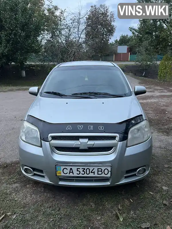 Седан Chevrolet Aveo 2007 1.6 л. Ручна / Механіка обл. Черкаська, location.city.biloziria - Фото 1/12