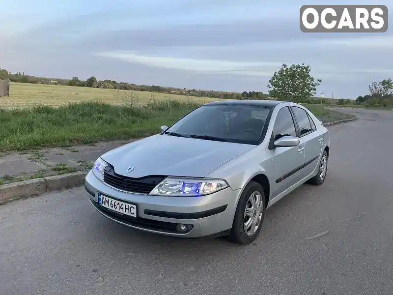 Ліфтбек Renault Laguna 2003 1.8 л. Ручна / Механіка обл. Житомирська, Житомир - Фото 1/18