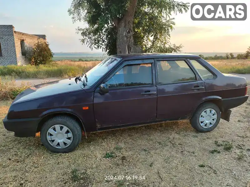 Седан ВАЗ / Lada 21099 1998 1.5 л. Ручна / Механіка обл. Миколаївська, Нова Одеса - Фото 1/12