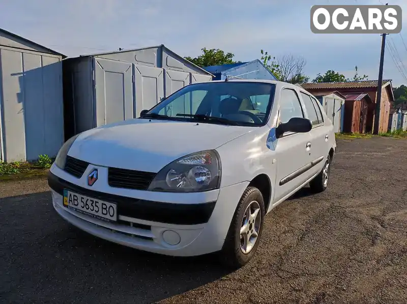 Седан Renault Clio Symbol 2006 1.39 л. Ручна / Механіка обл. Вінницька, Вінниця - Фото 1/9