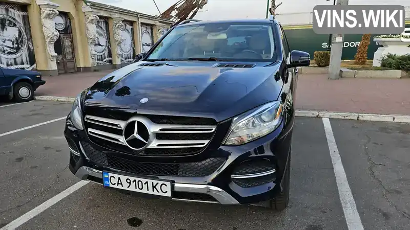 Позашляховик / Кросовер Mercedes-Benz GLE-Class 2017 3.5 л. Автомат обл. Черкаська, Черкаси - Фото 1/21