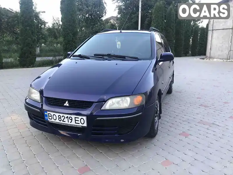 Мінівен Mitsubishi Space Star 2002 1.58 л. Ручна / Механіка обл. Тернопільська, Теребовля - Фото 1/21