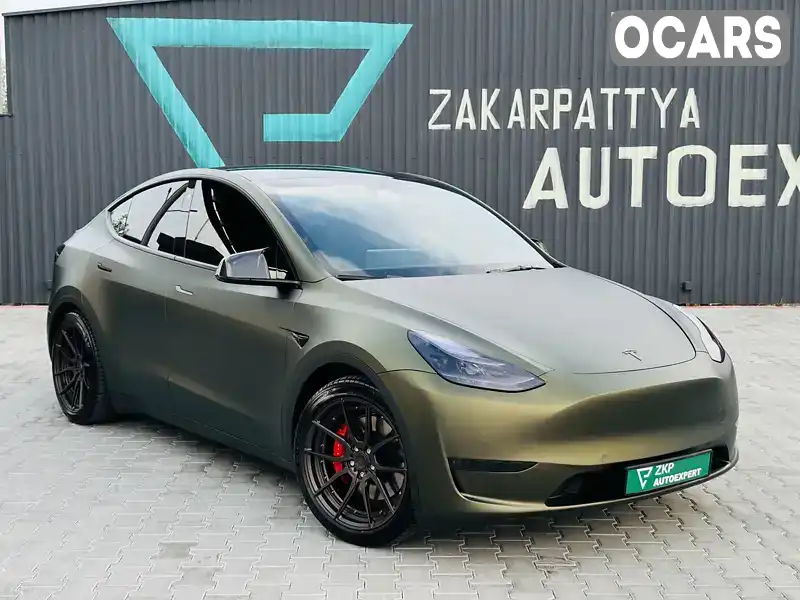 Позашляховик / Кросовер Tesla Model Y 2022 null_content л. Автомат обл. Закарпатська, Мукачево - Фото 1/21