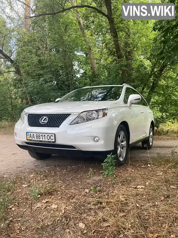 Позашляховик / Кросовер Lexus RX 2011 3.46 л. Автомат обл. Київська, Київ - Фото 1/17