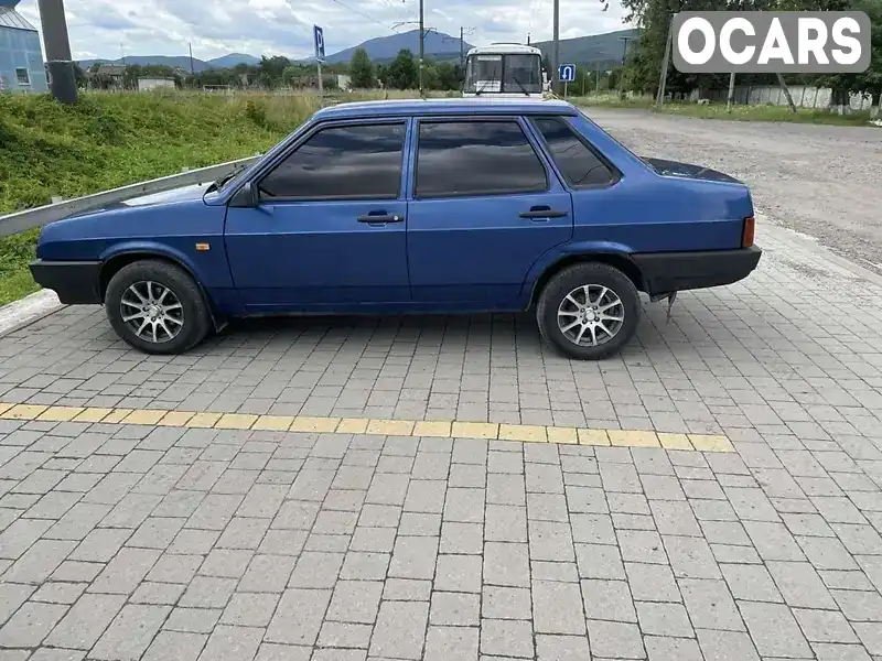 Седан ВАЗ / Lada 21099 2007 1.6 л. Ручна / Механіка обл. Закарпатська, Ужгород - Фото 1/9