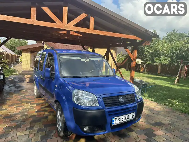 Мінівен Fiat Doblo 2006 1.91 л. Ручна / Механіка обл. Рівненська, Рівне - Фото 1/21