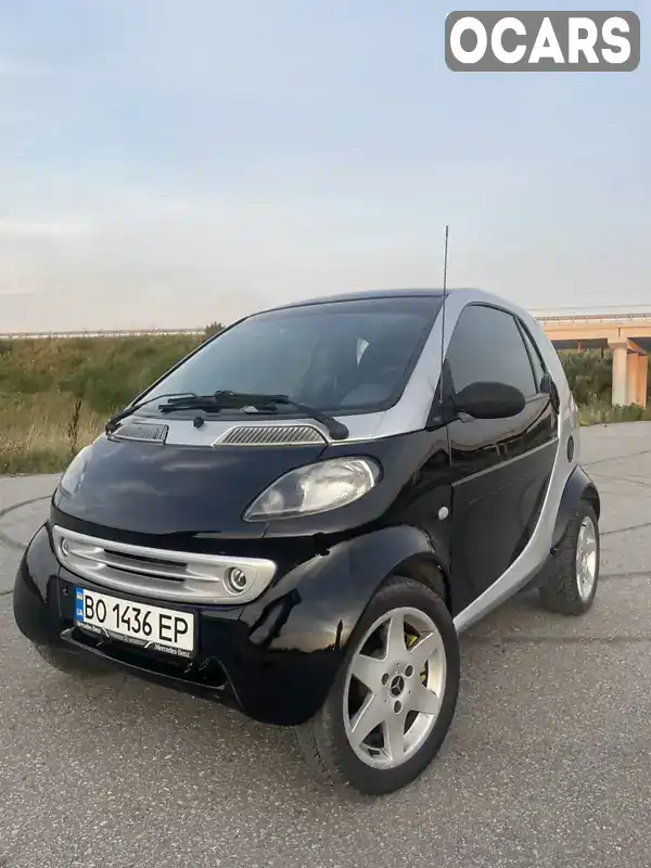 Купе Smart Fortwo 2001 0.6 л. Робот обл. Тернопільська, Тернопіль - Фото 1/16