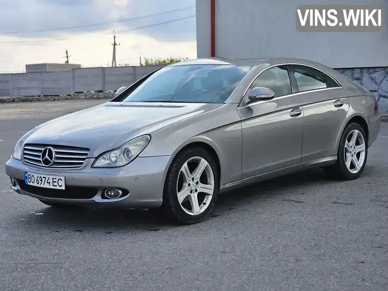 Купе Mercedes-Benz CLS-Class 2005 3 л. Автомат обл. Тернопольская, Тернополь - Фото 1/21