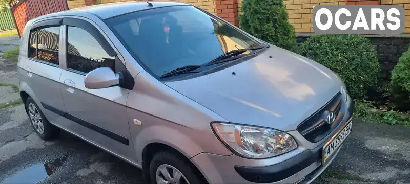 Хэтчбек Hyundai Getz 2010 1.4 л. Автомат обл. Житомирская, Житомир - Фото 1/15