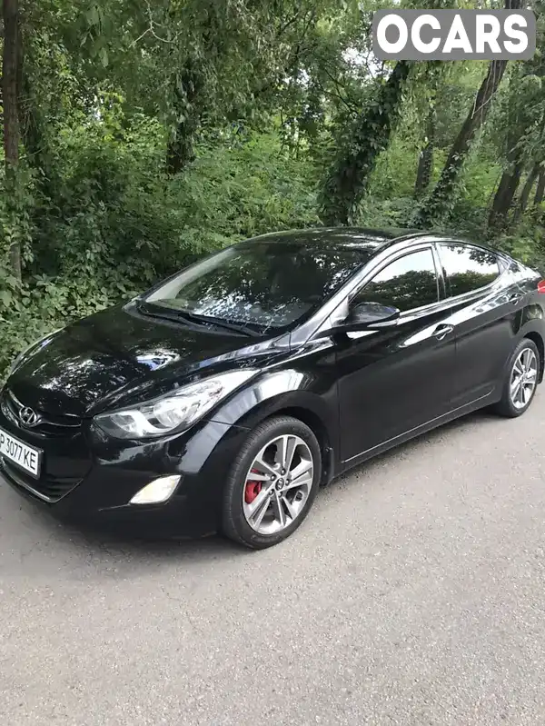 Седан Hyundai Elantra 2013 1.6 л. Ручна / Механіка обл. Запорізька, Запоріжжя - Фото 1/17