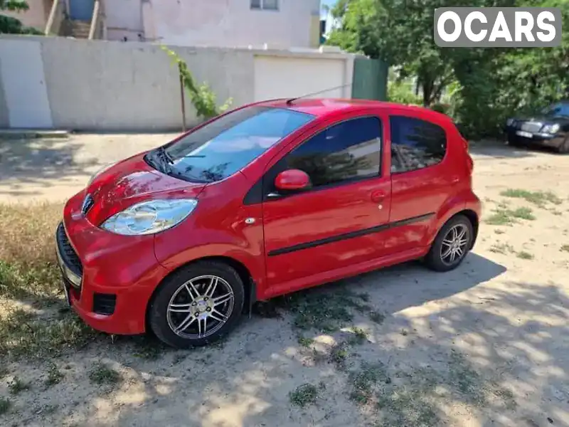 Хетчбек Peugeot 107 2011 1 л. Автомат обл. Одеська, Білгород-Дністровський - Фото 1/6