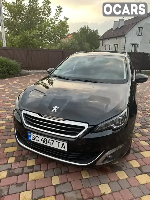 Універсал Peugeot 308 2017 1.56 л. Автомат обл. Львівська, Радехів - Фото 1/11