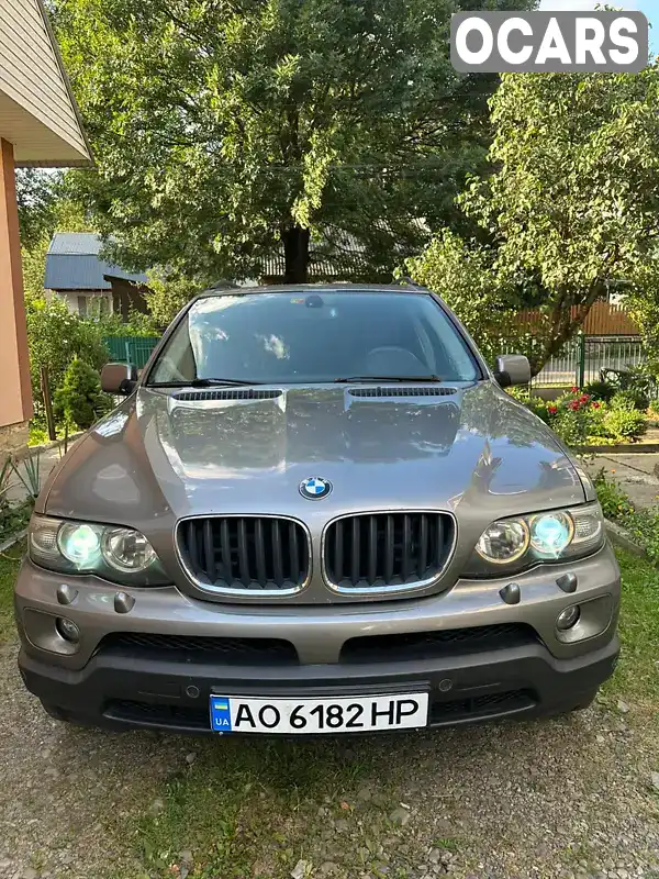 Позашляховик / Кросовер BMW X5 2004 2.99 л. Автомат обл. Закарпатська, Міжгір'я - Фото 1/15