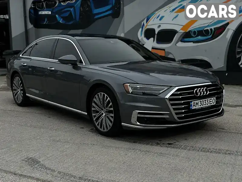 Седан Audi A8 2018 3 л. Автомат обл. Житомирська, Житомир - Фото 1/21