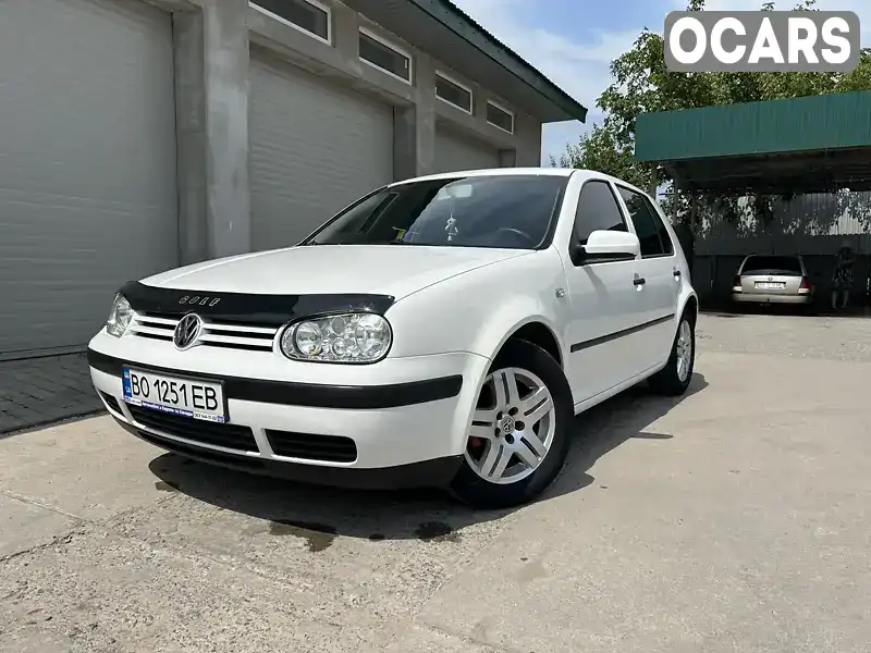 Хетчбек Volkswagen Golf 2003 1.6 л. Ручна / Механіка обл. Хмельницька, Теофіполь - Фото 1/19