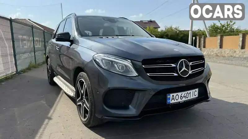 Позашляховик / Кросовер Mercedes-Benz GLE-Class 2015 2.99 л. Автомат обл. Закарпатська, Ужгород - Фото 1/17