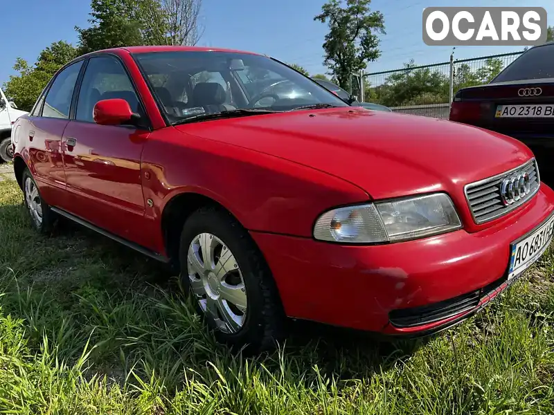 Седан Audi A4 1995 1.6 л. Ручна / Механіка обл. Закарпатська, Хуст - Фото 1/21