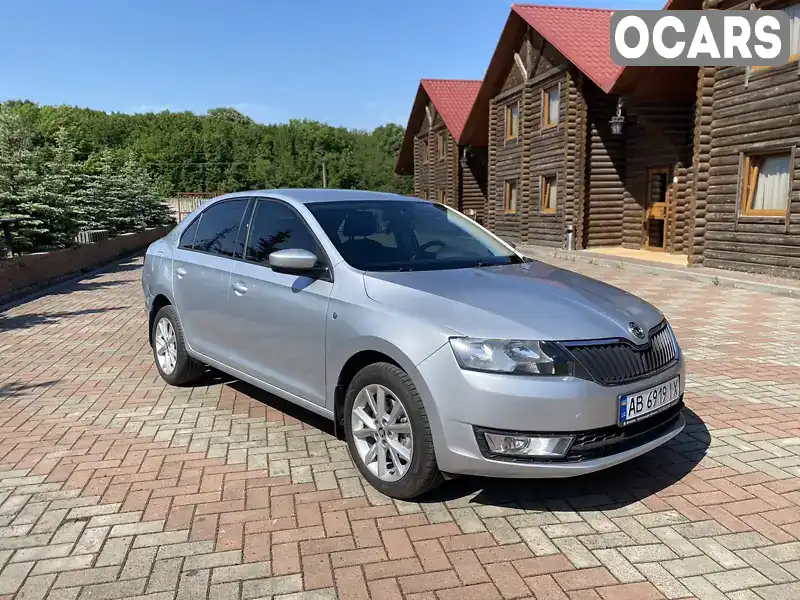 Ліфтбек Skoda Rapid 2014 1.2 л. Ручна / Механіка обл. Вінницька, Вінниця - Фото 1/13